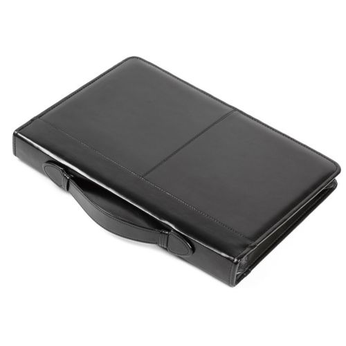 Папка деловая с ручкой из кожзаменителя JPB AK-64 Черная