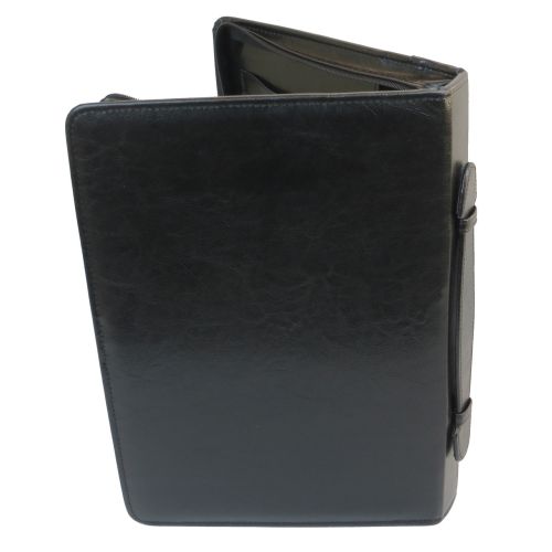 Папка деловая с ручкой из кожзаменителя JPB AK-64 Черная