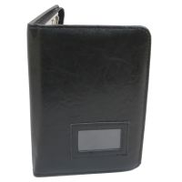 Папка формата А5 из эко кожи JPB AK-21B Черная