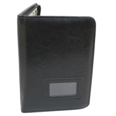 Папка формата А5 из эко кожи JPB AK-21B Черная