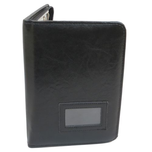 Папка формата А5 из эко кожи JPB AK-21B Черная