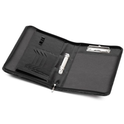 Папка формата А5 из кожзама JPB AK-05-55123 Черная