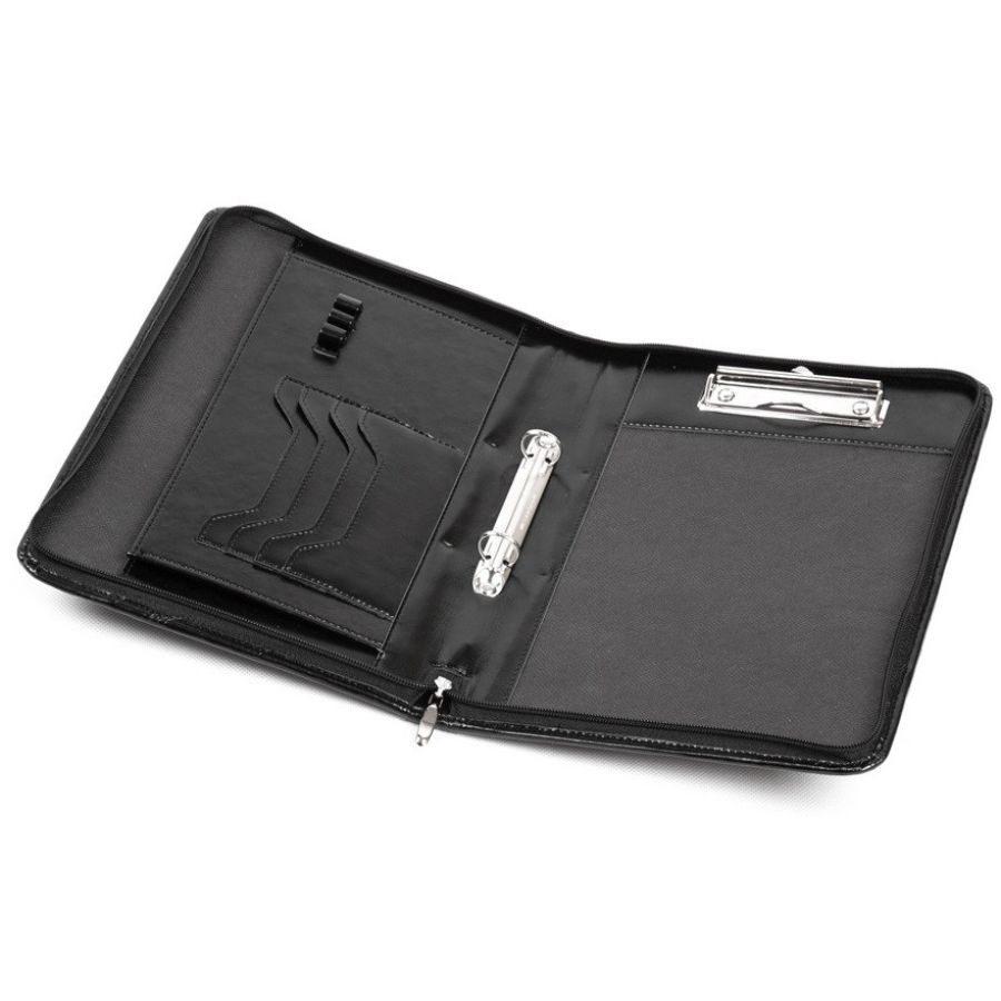 Папка формата А5 из кожзама JPB AK-05-55123 Черная