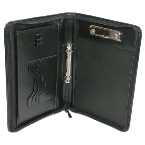 Папка формата А5 из кожзама JPB AK-05-55123 Черная