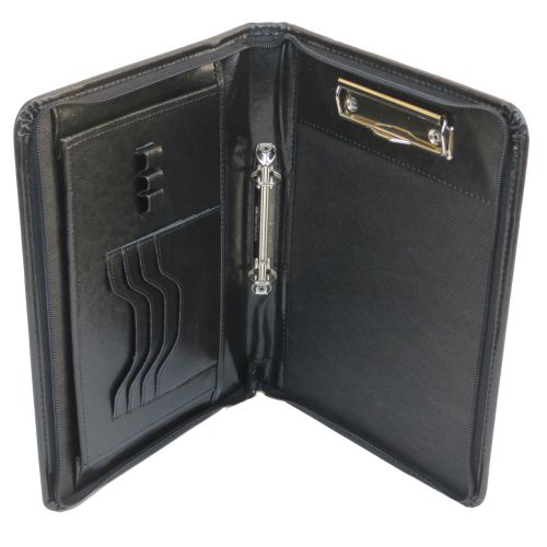 Папка формата А5 из кожзама JPB AK-05-55123 Черная