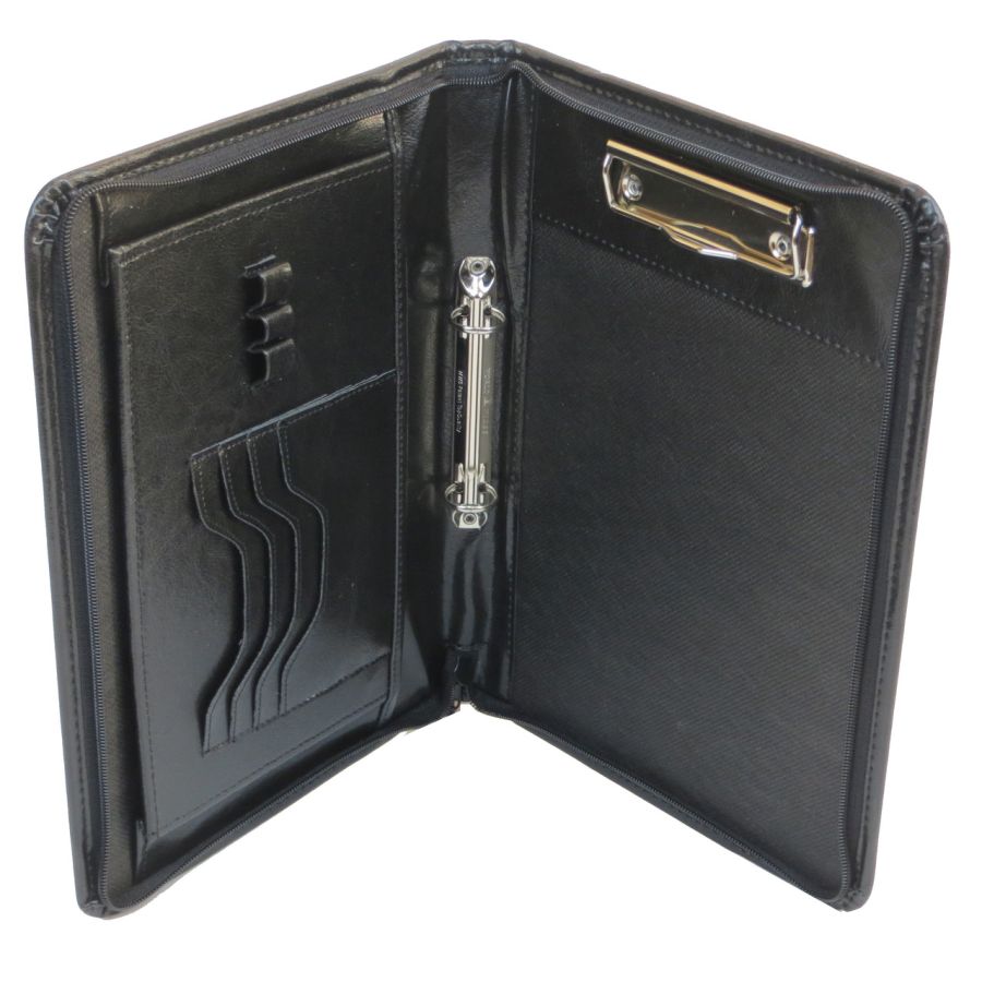 Папка формата А5 из кожзама JPB AK-05-55123 Черная