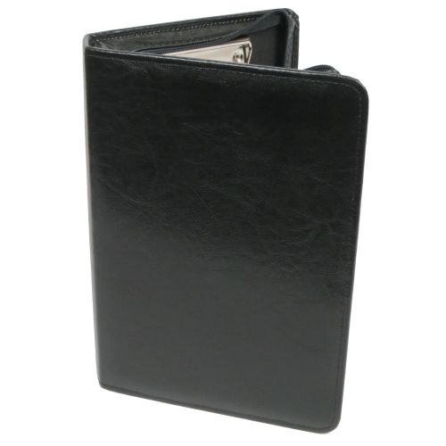 Папка формата А5 из кожзама, JPB Польша AK-22-5777 черная