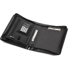 Папка формата А5 из кожзама, JPB Польша AK-22-5777 черная