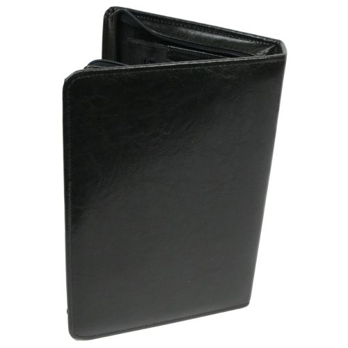 Папка формата А5 из кожзама, JPB Польша AK-22-5777 черная