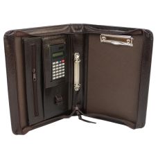 Папка формата А5 JPB Польша AK-22 brown из кожзама