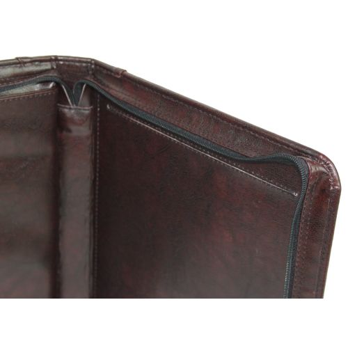 Папка-портфель деловая из кожзама Exclusive 710400-1 brown