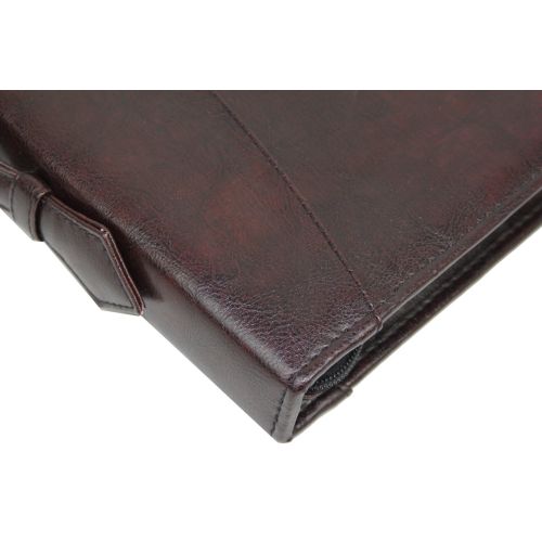 Папка-портфель деловая из кожзама Exclusive 710400-1 brown