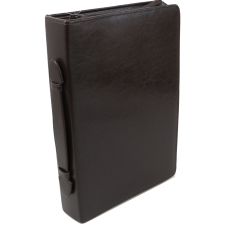 Папка портфель для документов из эко кожи JPB коричневая