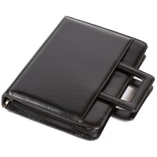 Папка портфель из эко кожи JPB AK-13 черная