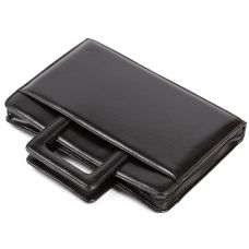 Папка портфель из эко кожи JPB AK-13 черная