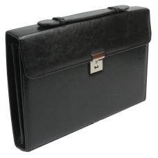 Папка-портфель из кожзаменителя JPB AK-09 Черный