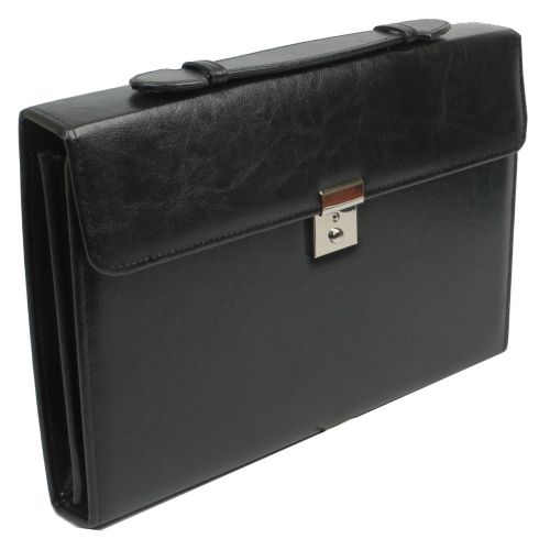 Папка-портфель из кожзаменителя JPB AK-09 Черный