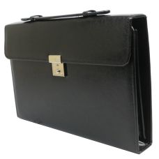 Папка-портфель из кожзаменителя JPB AK-09 Черный