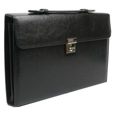 Папка-портфель из кожзаменителя JPB AK-09 Черный