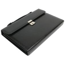 Папка-портфель из кожзаменителя JPB AK-09 Черный