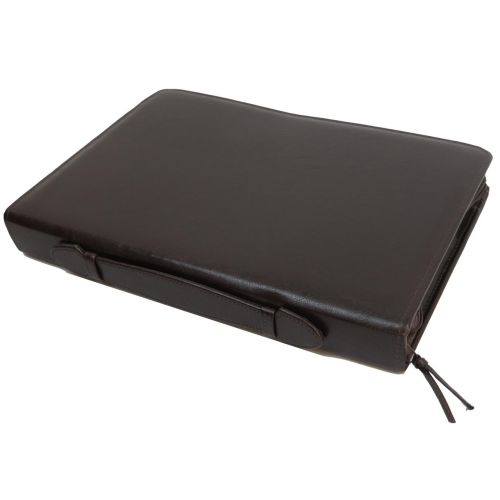 Папка-портфель из кожзаменителя JPB AK-10 Коричневая