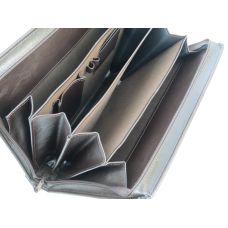 Папка-портфель из кожзаменителя JPB AK-10 Коричневая