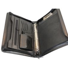 Папка портфель из кожзаменителя JPB Польша AK-19 Черная 