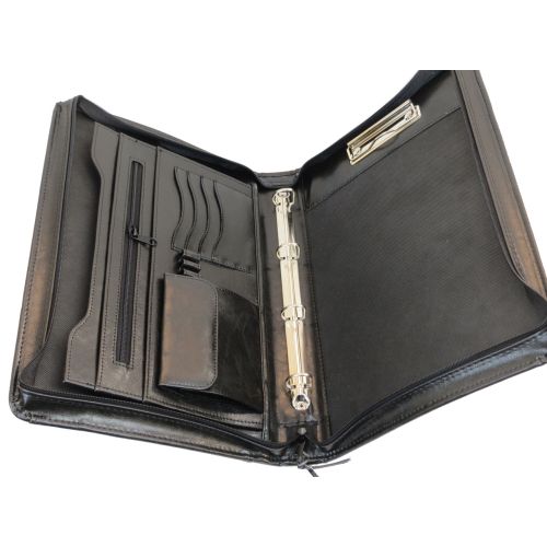 Папка портфель из кожзаменителя JPB Польша AK-19 Черная