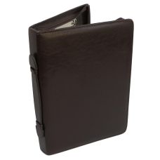 Папка с калькулятором из эко кожи JPB, AK-11N коричневая