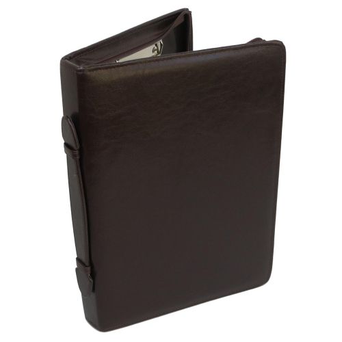 Папка с калькулятором из эко кожи JPB, AK-11N коричневая
