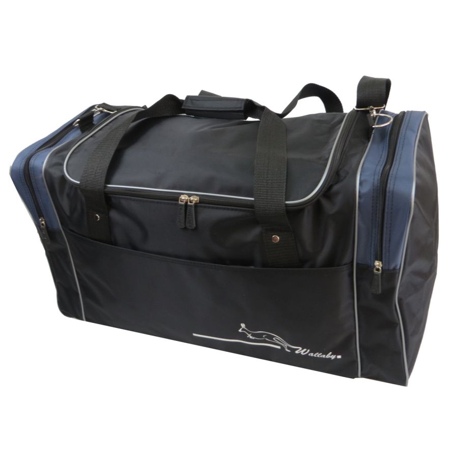 Дорожная сумка Wallaby 430-8 60L Черная с серым
