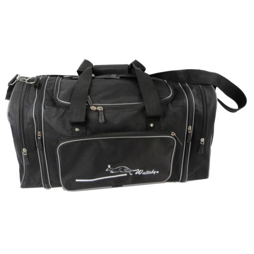 Дорожная сумка с расширением 40л Wallaby 365-1 Черная