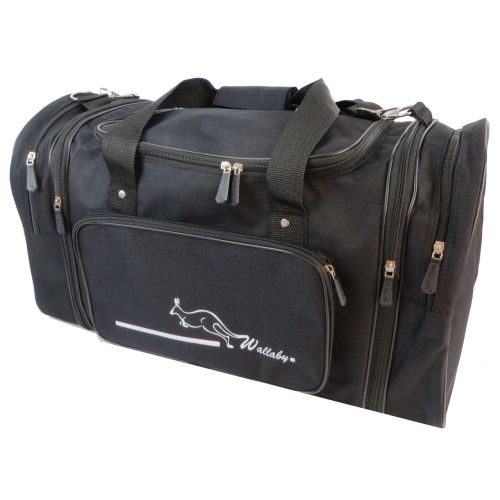 Дорожная сумка с расширением Wallaby 365-2 40л Черная