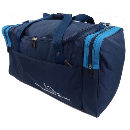 Дорожная сумка средняя 62 л Wallaby, Украина 437-4 синяя