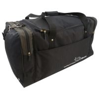 Дорожная сумка средняя  Wallaby 437-7 62L Черная со вставками хаки