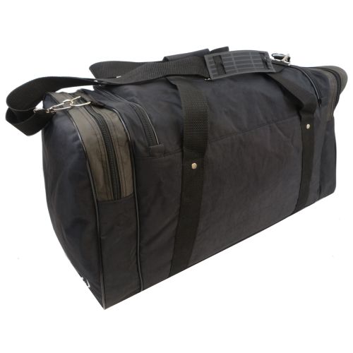 Дорожная сумка средняя  Wallaby 437-7 62L Черная со вставками хаки