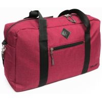 Дорожная сумка Wallaby 2550 burgundy 21L Бордовая