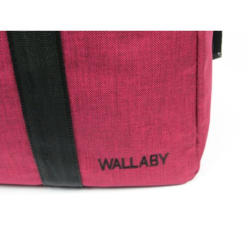 Дорожная сумка Wallaby 2550 burgundy 21L Бордовая