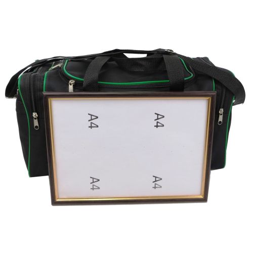 Компактная дорожная сумка Wallaby 2686-3 22л Черная