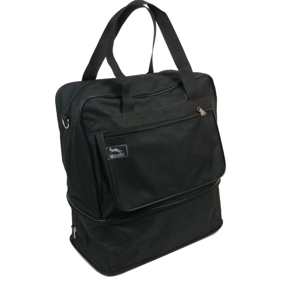 Раскладная сумка хозяйственная  Wallaby 14L 2071 Черная