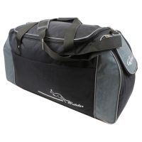 Спортивная сумка Wallaby 447-7 59 л Черная с серым 