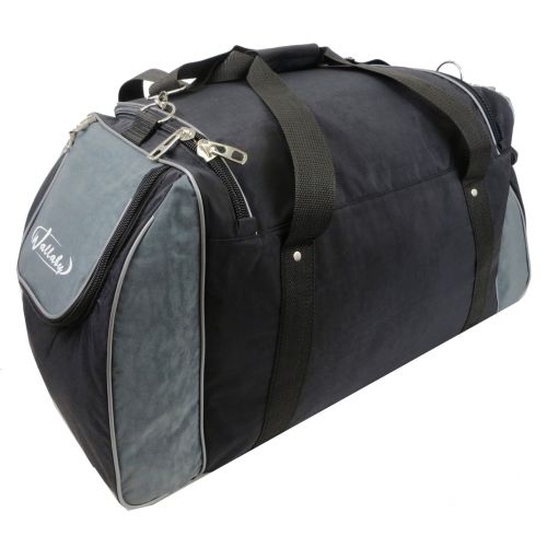 Спортивная сумка Wallaby 447-7 59 л Черная с серым 