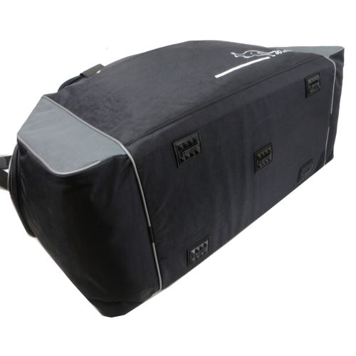 Спортивная сумка Wallaby 447-7 59 л Черная с серым 