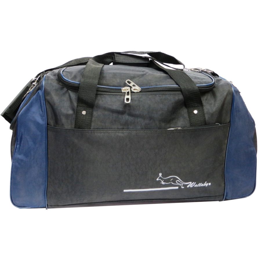 Спортивная сумка Wallaby 447-1 5L Черный с синим