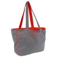 Спортивная женская сумка из хлопка Corvet 15L Серая