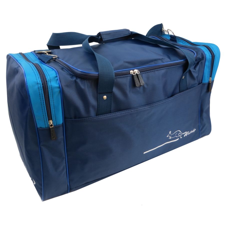 Сумка дорожная Wallaby 430-5 60л  Синяя с голубым