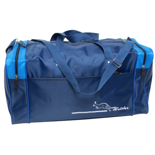 Сумка дорожная Средняя Wallaby 340-1 38л Синий с голубым