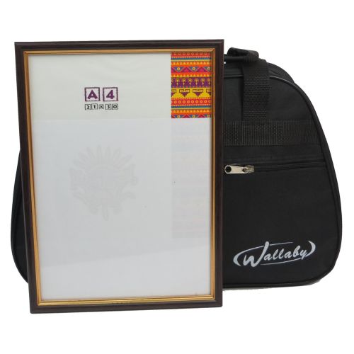 Сумка хозяйственная Wallaby 2703-1 600D 22×32×18 см Черный