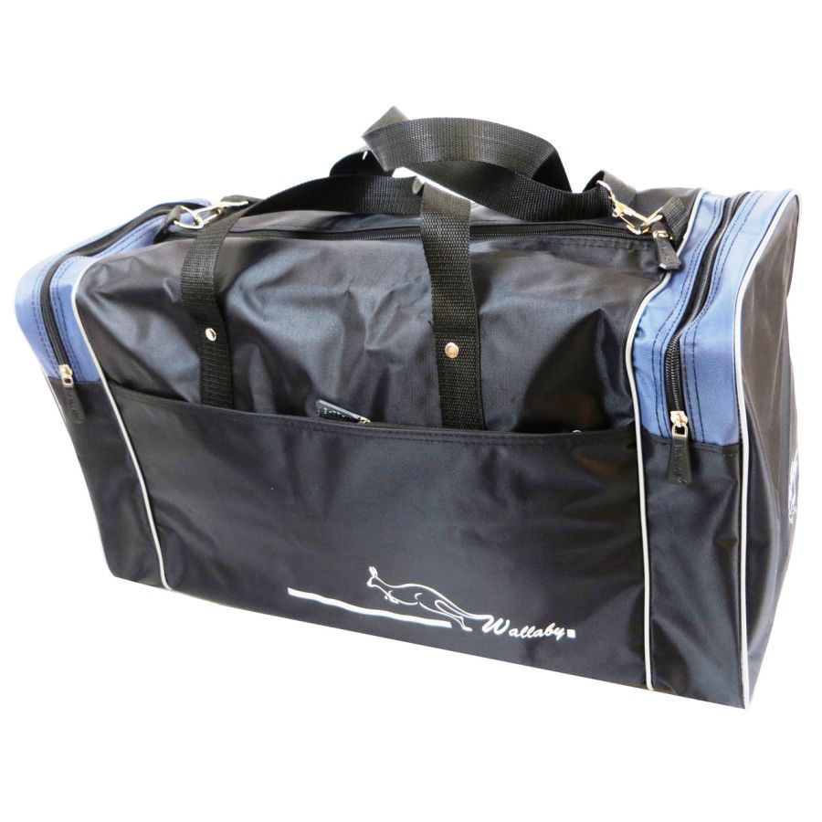 Сумка в дорогу Wallaby 340-3 38L Черная с серым
