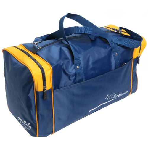 Сумка в дорогу Wallaby 340-2 38л Синяя с желтым
